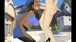 Ana Amari Super Deepthroat (Overwatch)