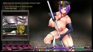 Karryn's Prison [PornPlay Hentai game] Ep.21 final fight naked against the captain