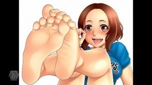 Anime Feet Jerk Off Challenge #2