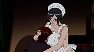 Hot Busty Maid Breastfeeding Her Boss - Uncensored Hentai