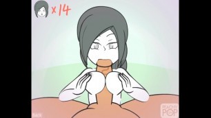 Super Smash Girls Titfuck - Wii Fit Trainer by PeachyPop34