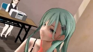 [MMD R-18] Suzuya Enters Dance Competition with Porno Surprise