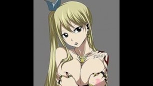 Fairy Tail Lucy and Wendy Hentai joi/eding (english)