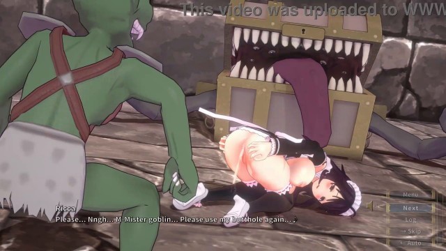 Maid Ricca got caught in Trapped Chest [4K, 60FPS, 3D Hentai Game, Uncensored, Ultra Settings]