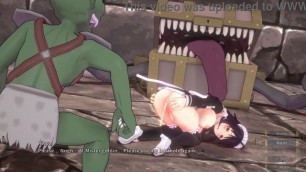 Maid Ricca got caught in Trapped Chest [4K, 60FPS, 3D Hentai Game, Uncensored, Ultra Settings]