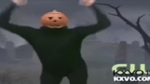Pumpkin guy gets fucked in the ass bombastic style
