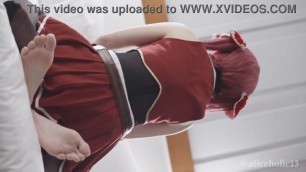 Vtuber Cosplay multiple creampie situation hentai video.