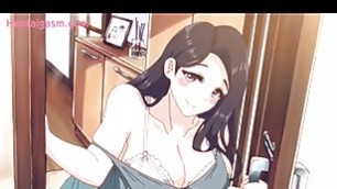 Hentai - Neighborhood Married Woman Creampie Sex 1 Subbed