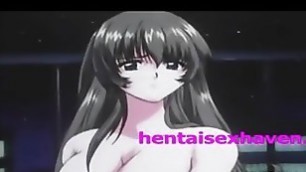Hentai girl fucked really hard by two music stars