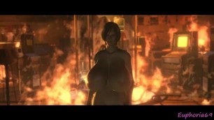 Resident Evil 6 ADA nude big boobs mod cutscenes Pt. 5