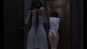 Japanese 3D futanari is waiting and ready for sex